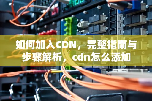 如何加入CDN，完整指南与步骤解析，cdn怎么添加