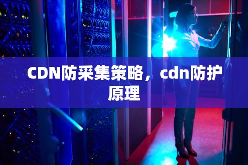 CDN防采集策略，cdn防护原理