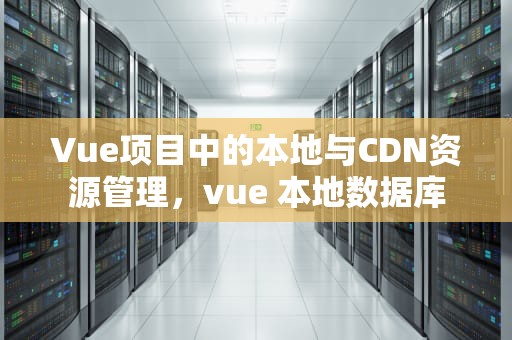 Vue项目中的本地与CDN资源管理，vue 本地数据库