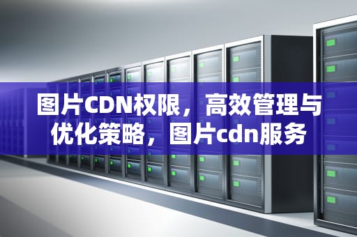 图片CDN权限，高效管理与优化策略，图片cdn服务