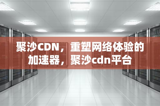 聚沙CDN，重塑网络体验的加速器，聚沙cdn平台