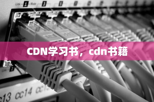 CDN学习书，cdn书籍