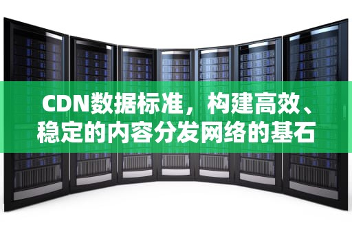 CDN数据标准，构建高效、稳定的内容分发网络的基石，cdn数据中心