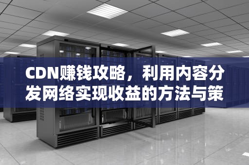 CDN赚钱攻略，利用内容分发网络实现收益的方法与策略，cdn 赚钱