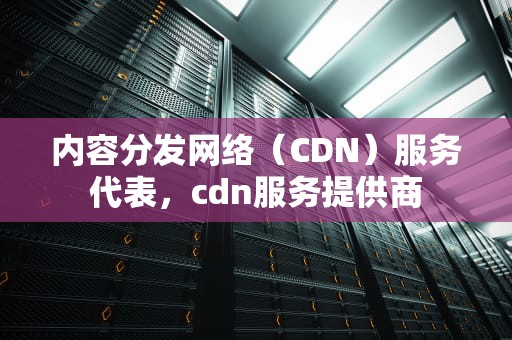 内容分发网络（CDN）服务代表，cdn服务提供商