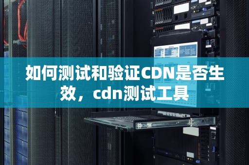 如何测试和验证CDN是否生效，cdn测试工具