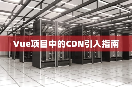 Vue项目中的CDN引入指南