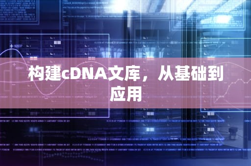 构建cDNA文库，从基础到应用