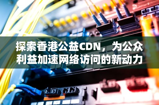 探索香港公益CDN，为公众利益加速网络访问的新动力，香港公益广告山泥
