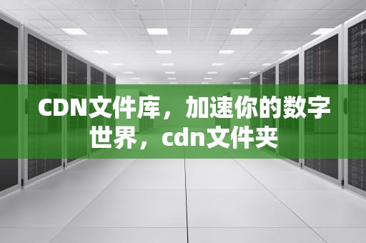 CDN文件库，加速你的数字世界，cdn文件夹
