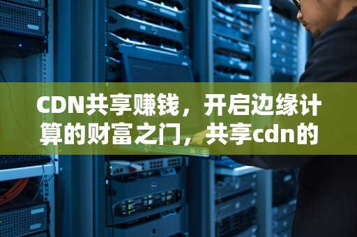 CDN共享赚钱，开启边缘计算的财富之门，共享cdn的商业模式