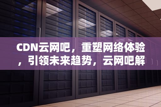 CDN云网吧，重塑网络体验，引领未来趋势，云网吧解决方案