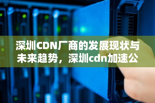 深圳CDN厂商的发展现状与未来趋势，深圳cdn加速公司