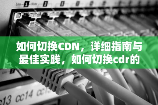 如何切换CDN，详细指南与最佳实践，如何切换cdr的全角半角标点
