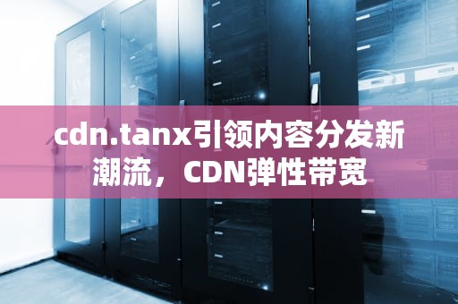 cdn.tanx引领内容分发新潮流，CDN弹性带宽