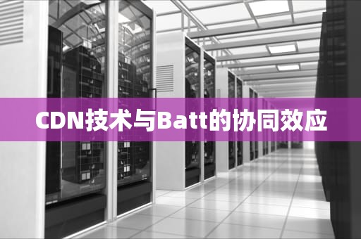 CDN技术与Batt的协同效应