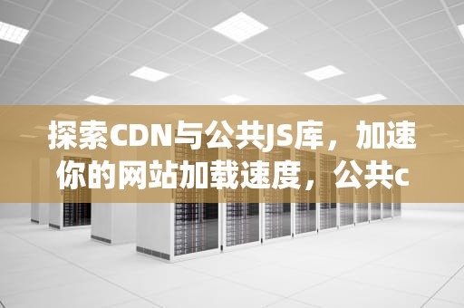 探索CDN与公共JS库，加速你的网站加载速度，公共cdn库