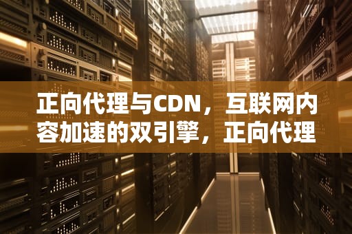 正向代理与CDN，互联网内容加速的双引擎，正向代理软件