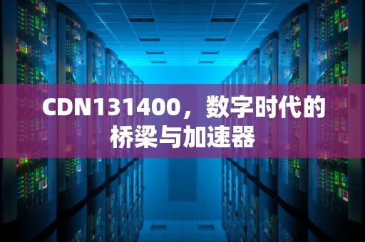 CDN131400，数字时代的桥梁与加速器