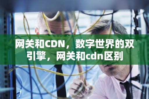 网关和CDN，数字世界的双引擎，网关和cdn区别