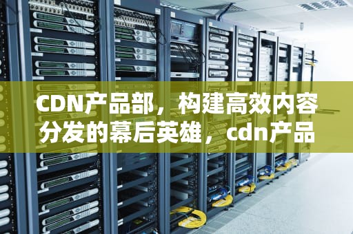 CDN产品部，构建高效内容分发的幕后英雄，cdn产品介绍