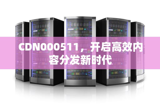 CDN000511，开启高效内容分发新时代