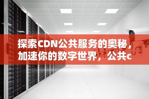 探索CDN公共服务的奥秘，加速你的数字世界，公共cdn库