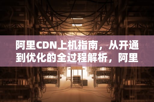 阿里CDN上机指南，从开通到优化的全过程解析，阿里cdn使用