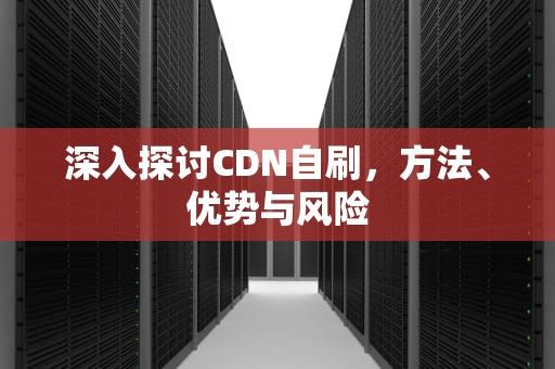 深入探讨CDN自刷，方法、优势与风险