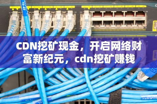 CDN挖矿现金，开启网络财富新纪元，cdn挖矿赚钱