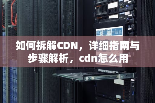 如何拆解CDN，详细指南与步骤解析，cdn怎么用