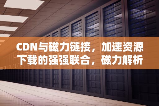 CDN与磁力链接，加速资源下载的强强联合，磁力解析2021