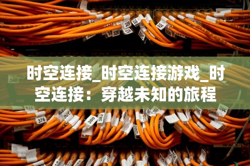时空连接_时空连接游戏_时空连接：穿越未知的旅程
