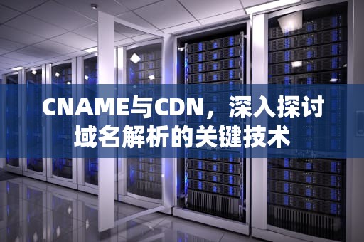 CNAME与CDN，深入探讨域名解析的关键技术