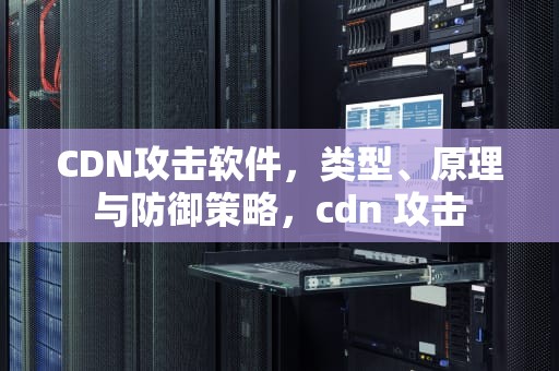 CDN攻击软件，类型、原理与防御策略，cdn 攻击