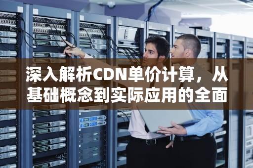 深入解析CDN单价计算，从基础概念到实际应用的全面指南，cdn价格单位