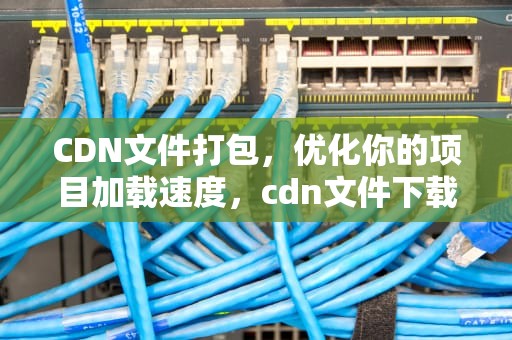 CDN文件打包，优化你的项目加载速度，cdn文件下载