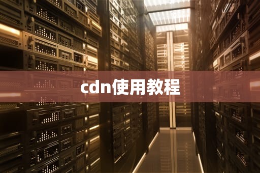 cdn使用教程