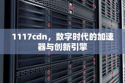 1117cdn，数字时代的加速器与创新引擎