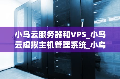 小鸟云服务器和VPS_小鸟云虚拟主机管理系统_小鸟云服务器与VPS的全面比较