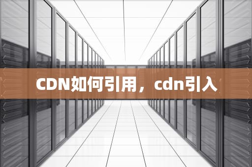 CDN如何引用，cdn引入