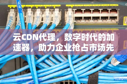 云CDN代理，数字时代的加速器，助力企业抢占市场先机，cdn 代理