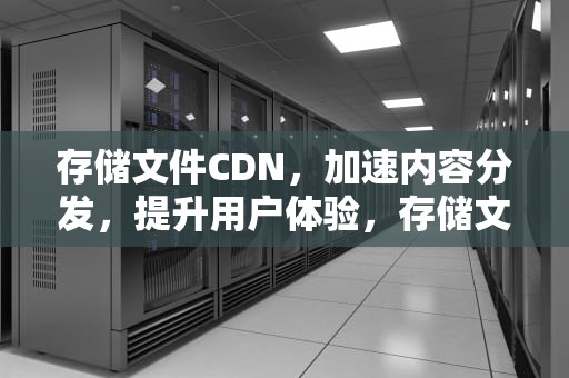 存储文件CDN，加速内容分发，提升用户体验，存储文件用u盘好还是移动硬盘好