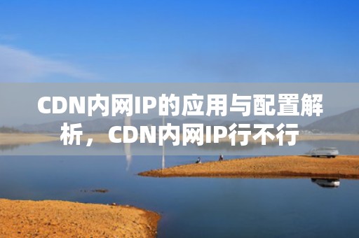 CDN内网IP的应用与配置解析，CDN内网IP行不行