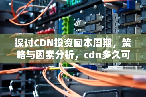 探讨CDN投资回本周期，策略与因素分析，cdn多久可以生效