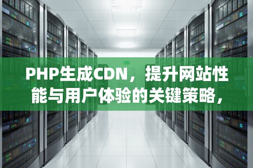 PHP生成CDN，提升网站性能与用户体验的关键策略，php 生成二维码源码