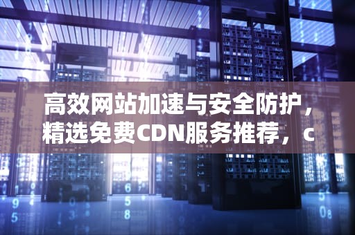 高效网站加速与安全防护，精选免费CDN服务推荐，cdn设备厂家