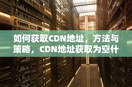 如何获取CDN地址，方法与策略，CDN地址获取为空什么意思