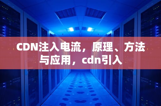 CDN注入电流，原理、方法与应用，cdn引入
