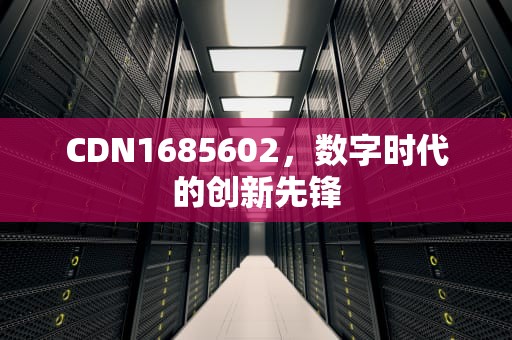 CDN1685602，数字时代的创新先锋